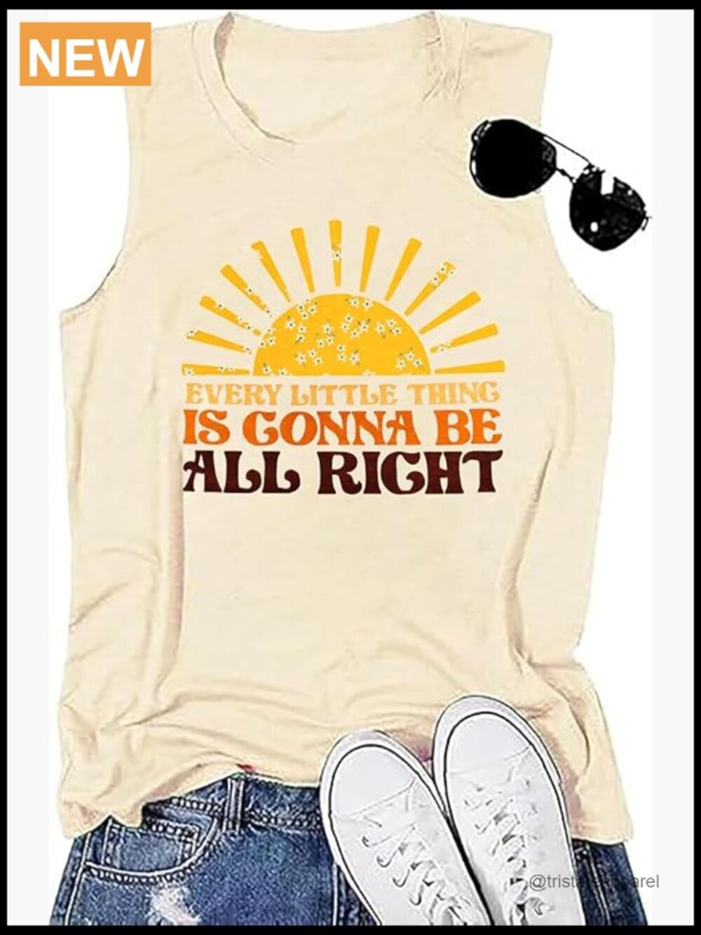 Sleeveless Graphic Tank Top, Country Music Letter Print, Motivational Summer Tee